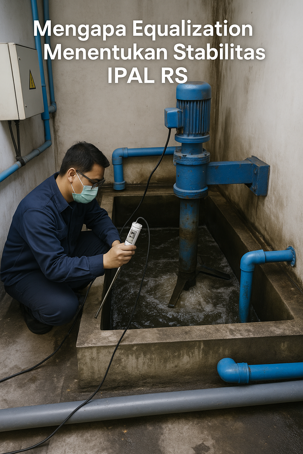 Equalization Berpengaruh Besar Terhadap IPAL Rumah Sakit