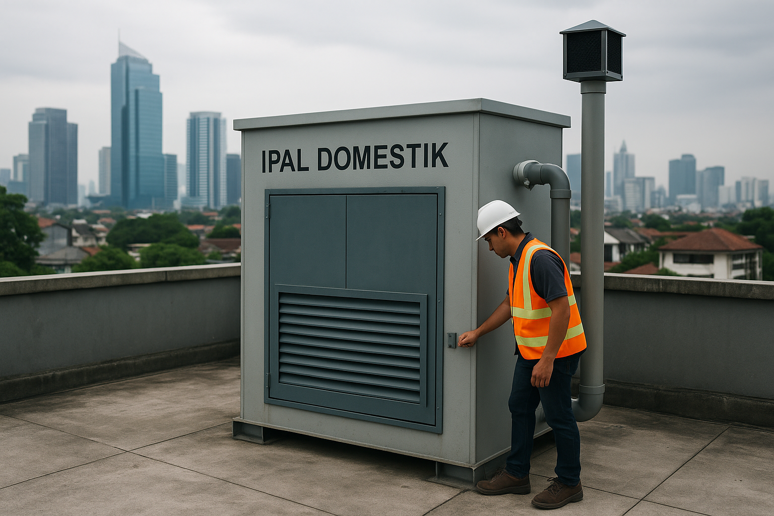 IPAL Domestik Hemat Energi: DO Setpoint, Intermittent Aeration, dan VFD